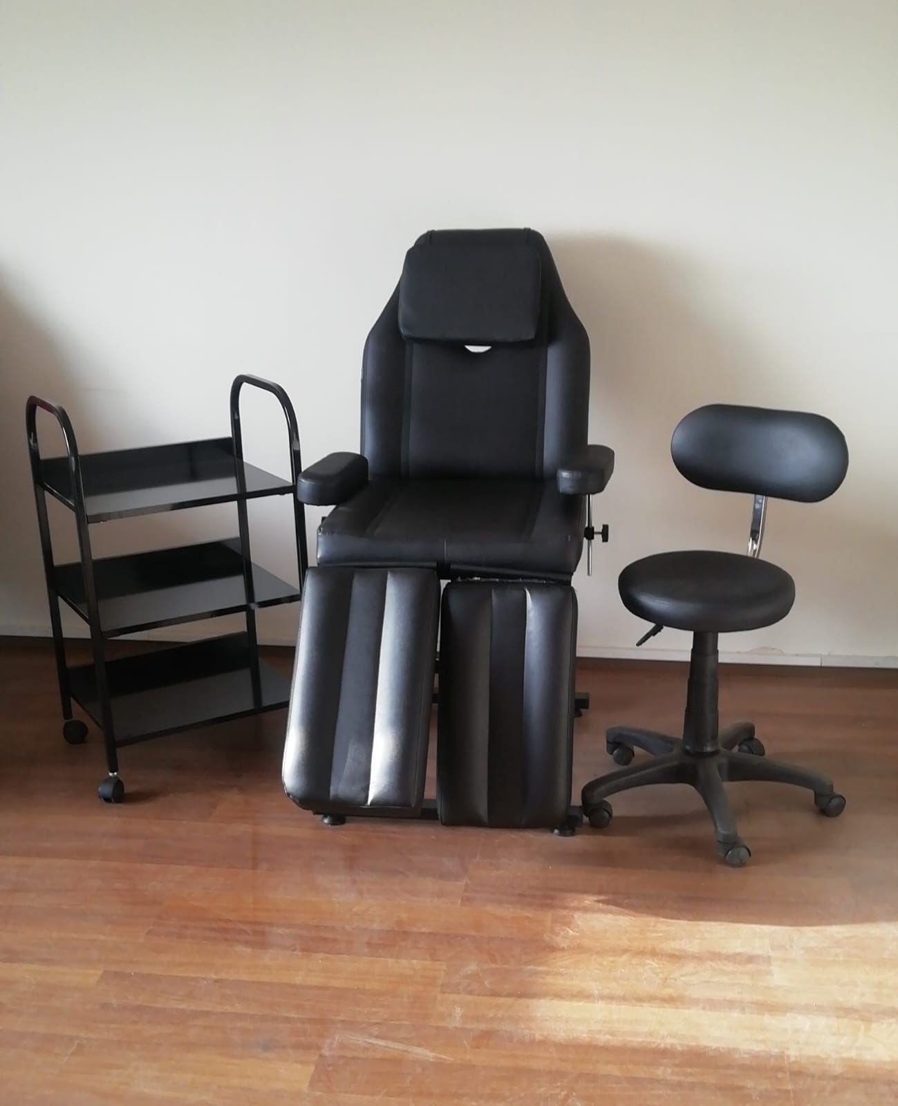 Tatto Dövme Sedye Etejer Tabure Set