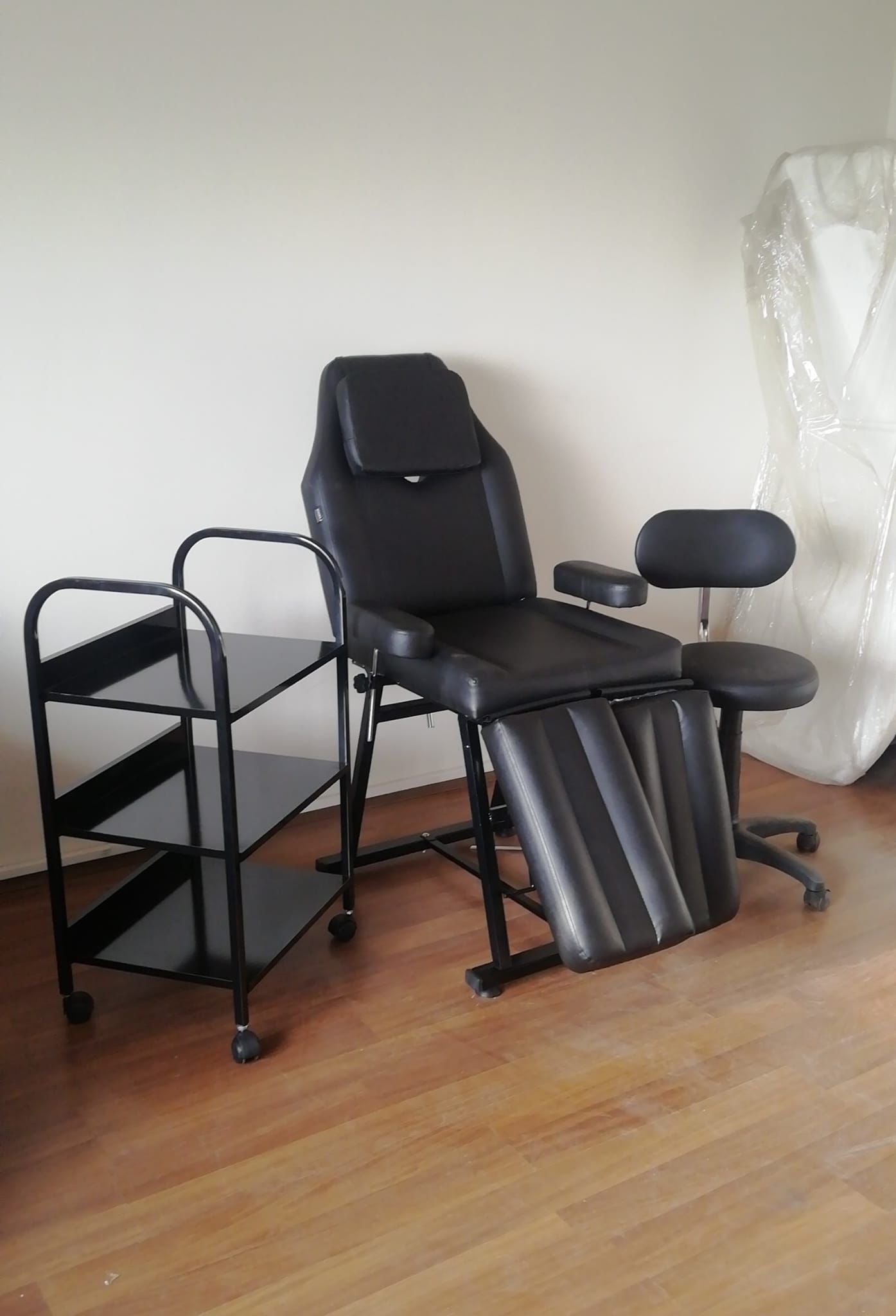 Tatto Dövme Sedye Etejer Tabure Set